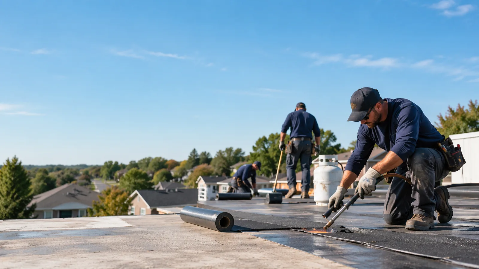 Flat Roof Leak Repair providers in Moore, TX